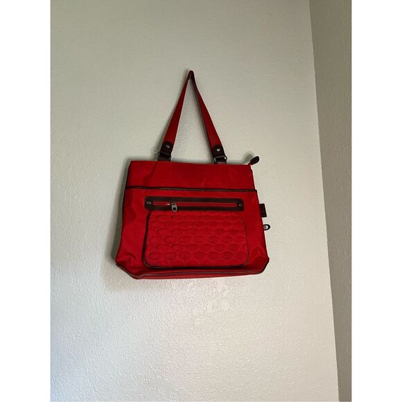 Mosey Life by Baggallini Tote Flap Working Tote/Bag (Cayenne - Picture 1 of 6